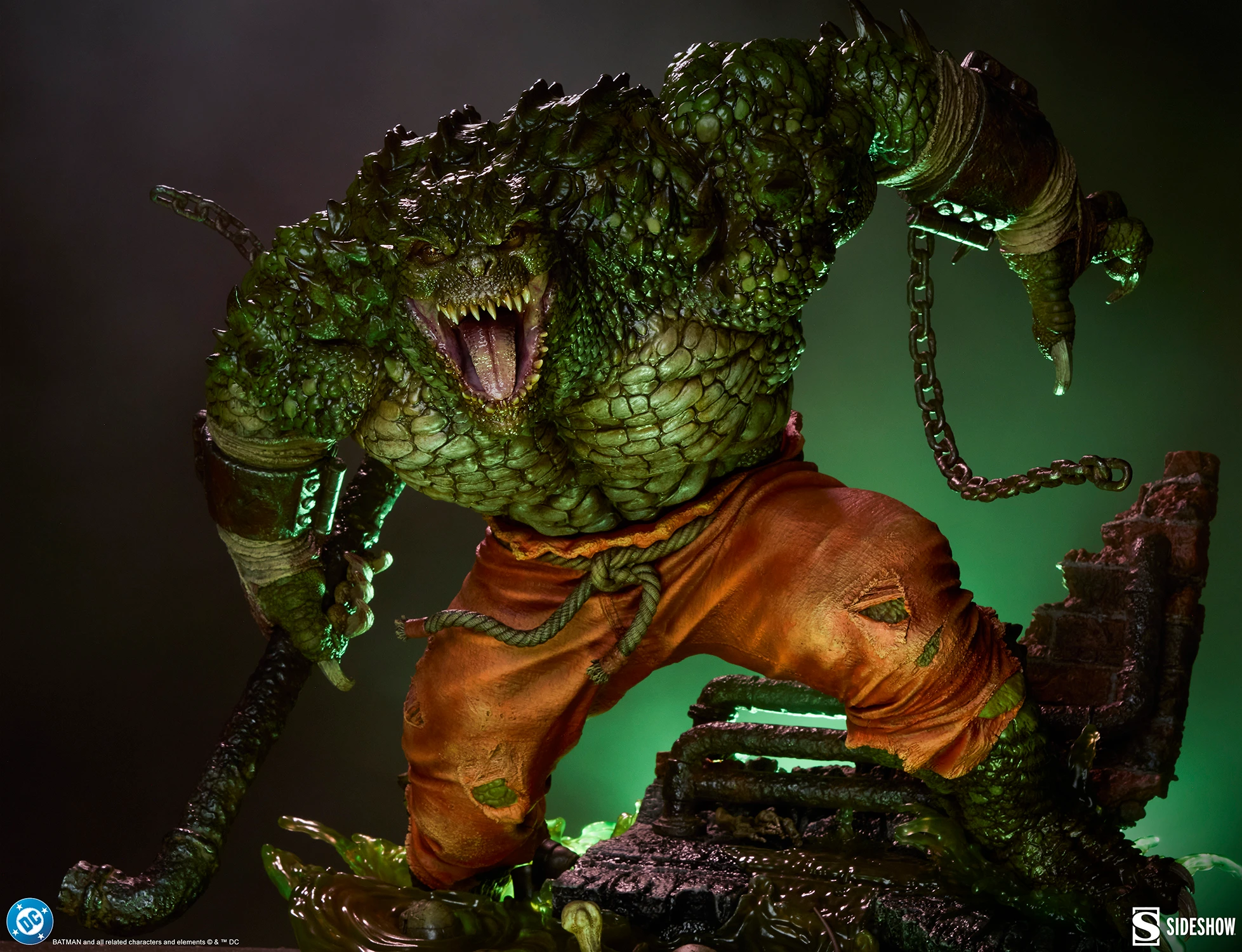 DC Comics Premium Format Killer Croc Statue Gallery Image 7