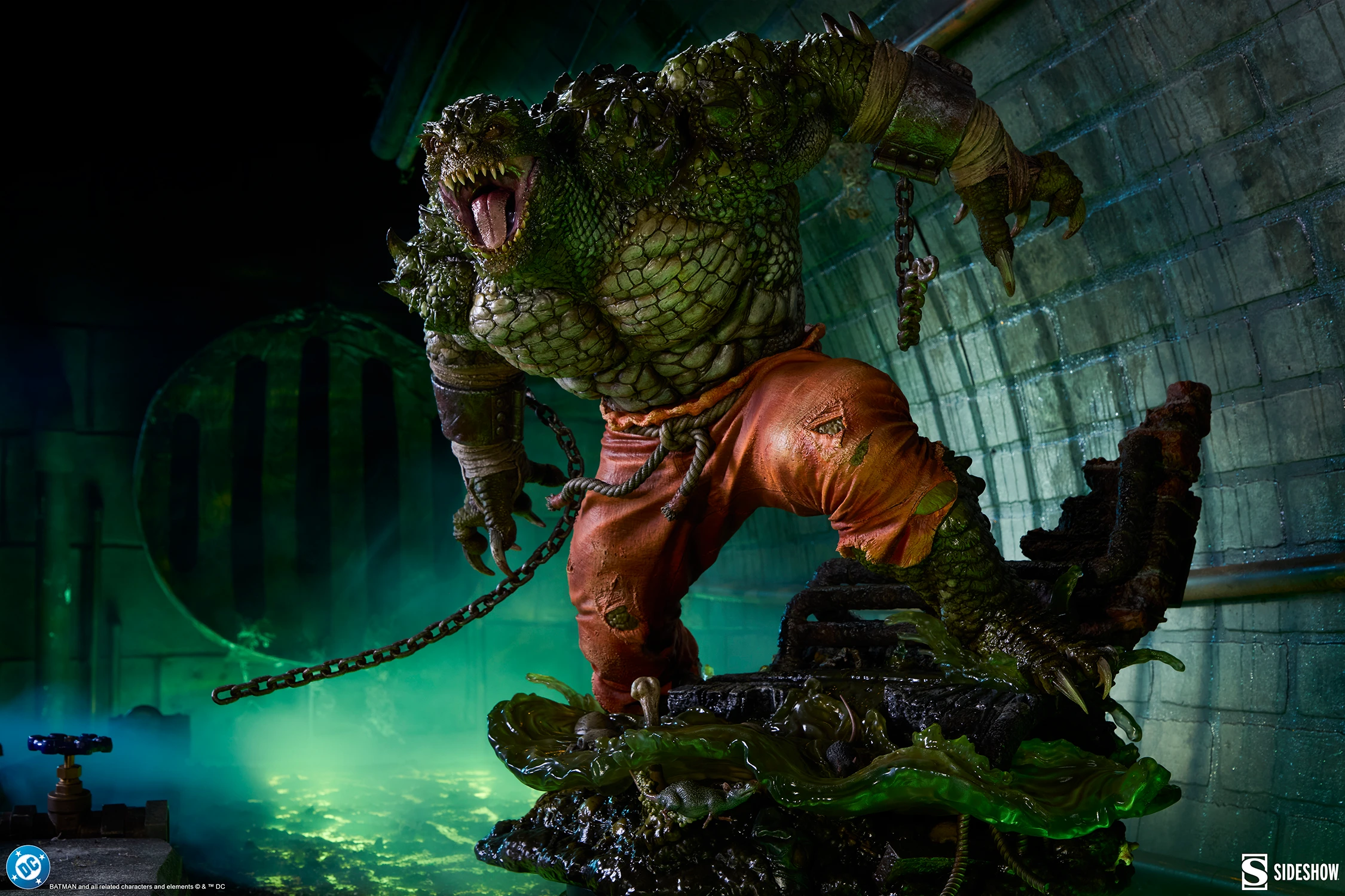 DC Comics Premium Format Killer Croc Statue Gallery Image 4