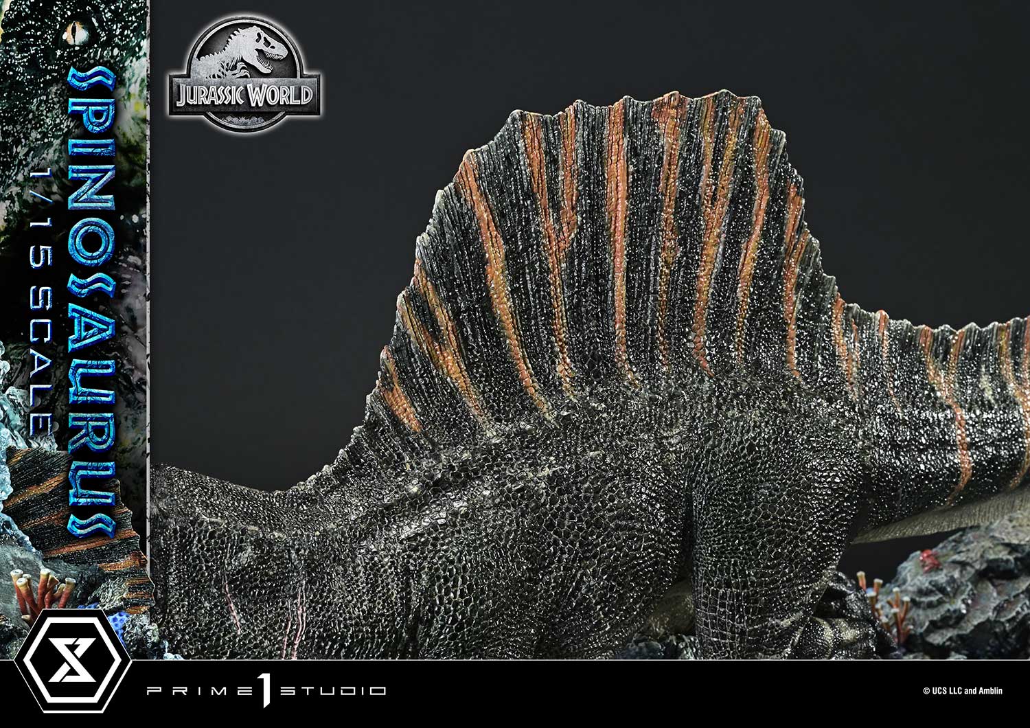 Jurassic World Rebirth Legacy Museum Collection Spinosaurus 1/15 Scale Statue Gallery Image 25