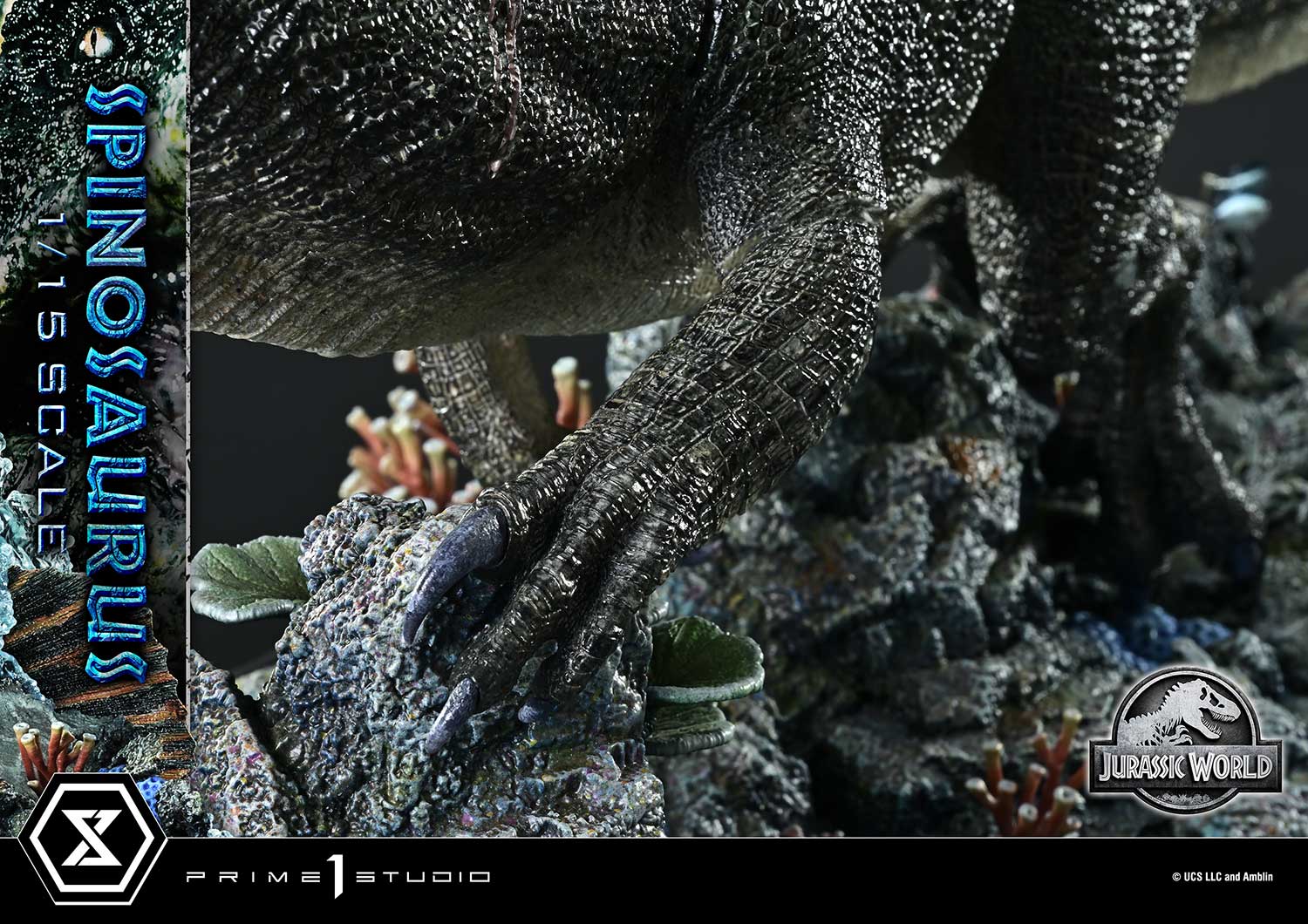 Jurassic World Rebirth Legacy Museum Collection Spinosaurus 1/15 Scale Statue Gallery Image 28