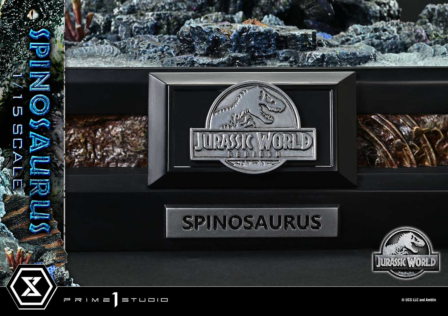 Jurassic World Rebirth Legacy Museum Collection Spinosaurus 1/15 Scale Statue Gallery Image 35