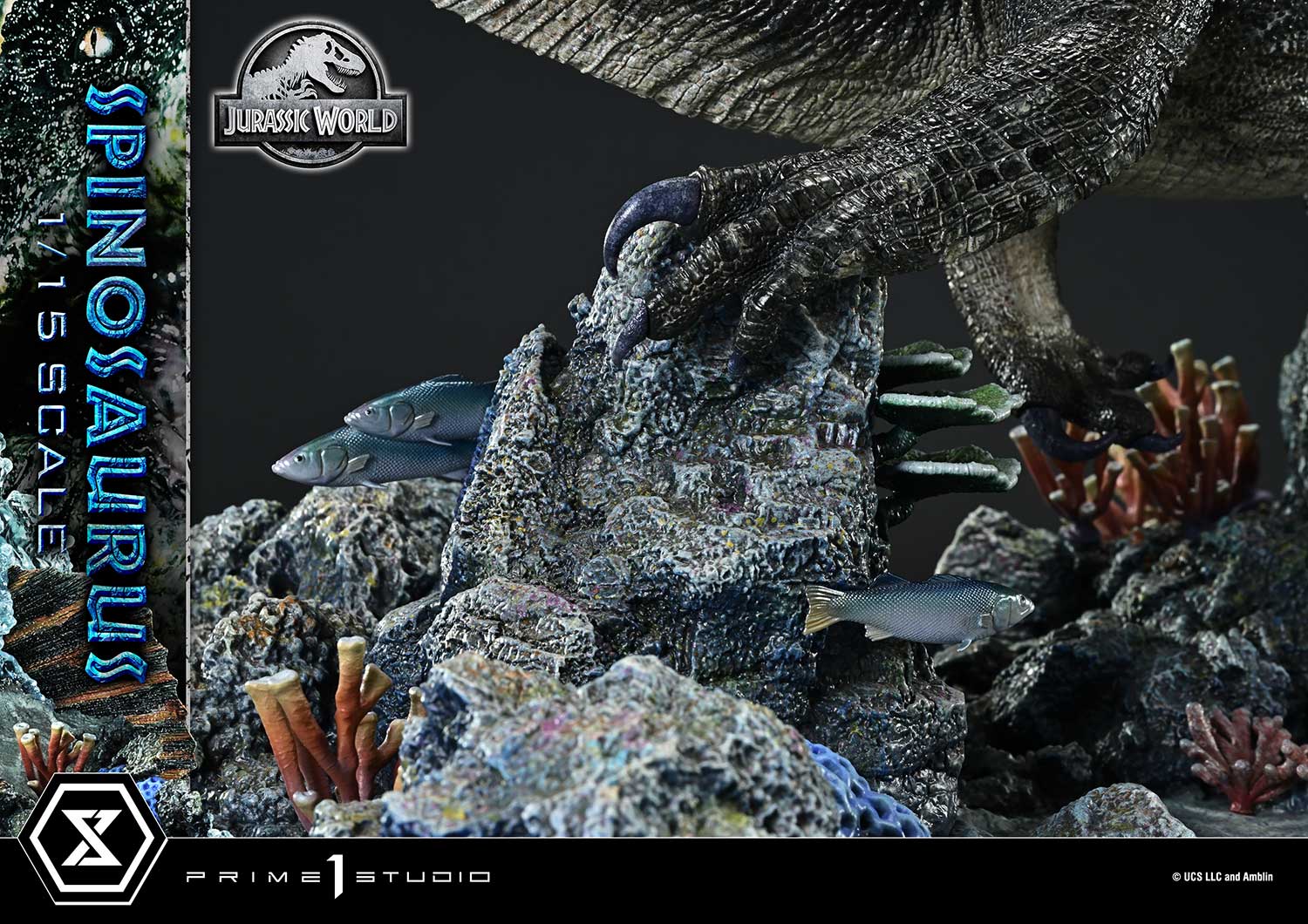 Jurassic World Rebirth Legacy Museum Collection Spinosaurus 1/15 Scale Statue Gallery Image 33