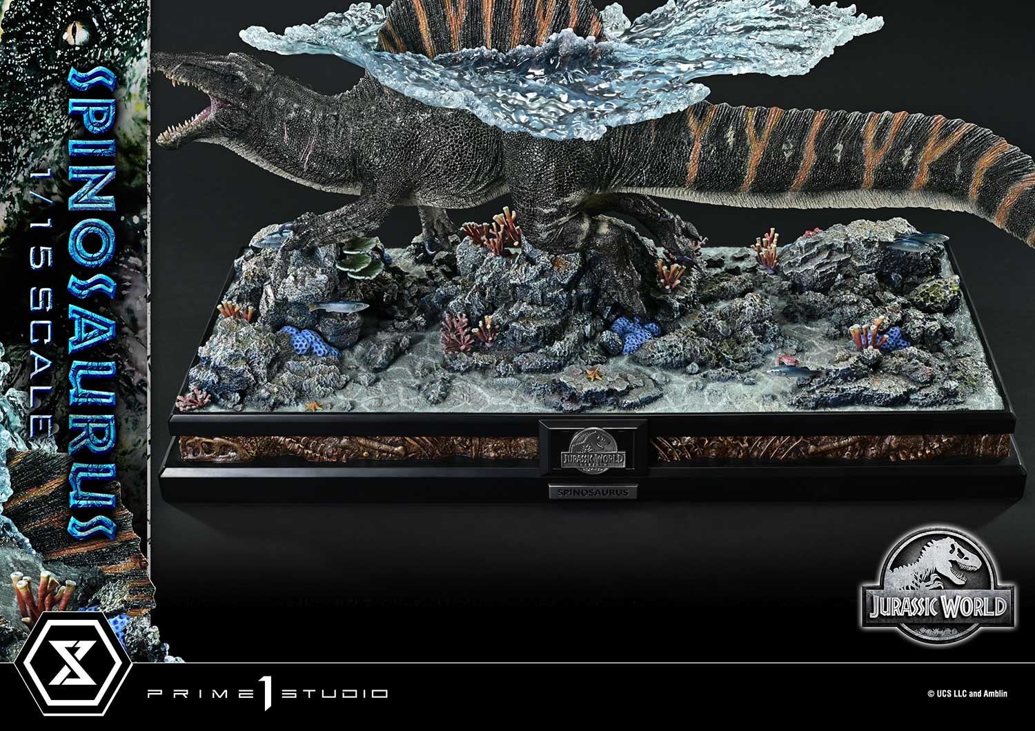Jurassic World Rebirth Legacy Museum Collection Spinosaurus 1/15 Scale Statue Gallery Image 20