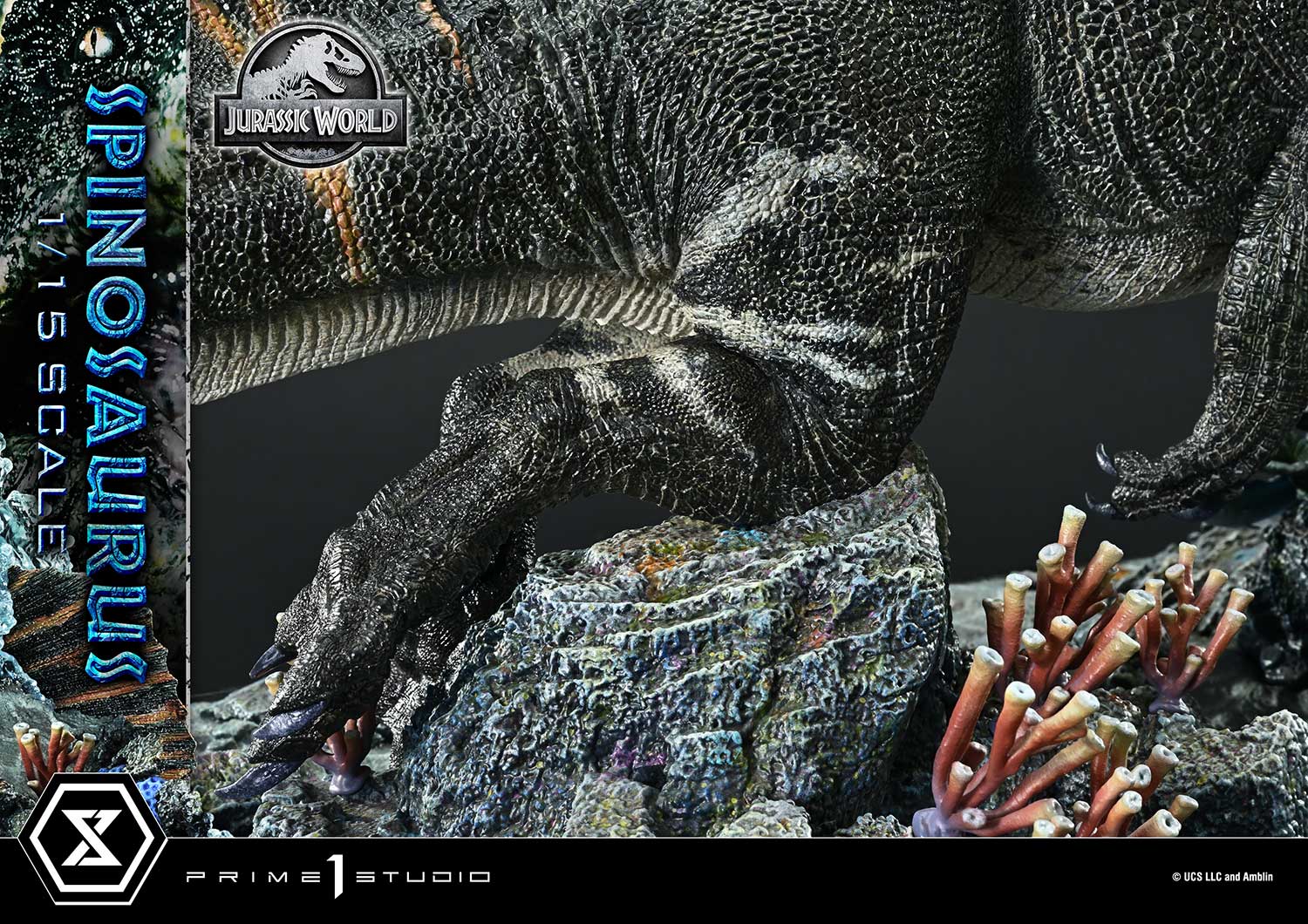 Jurassic World Rebirth Legacy Museum Collection Spinosaurus 1/15 Scale Statue Gallery Image 32