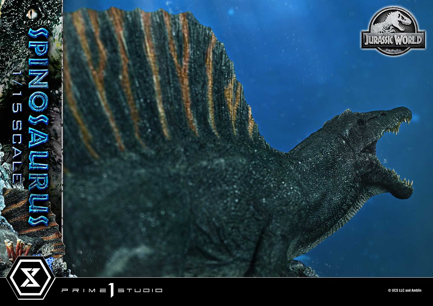 Jurassic World Rebirth Legacy Museum Collection Spinosaurus 1/15 Scale Statue Gallery Image 17