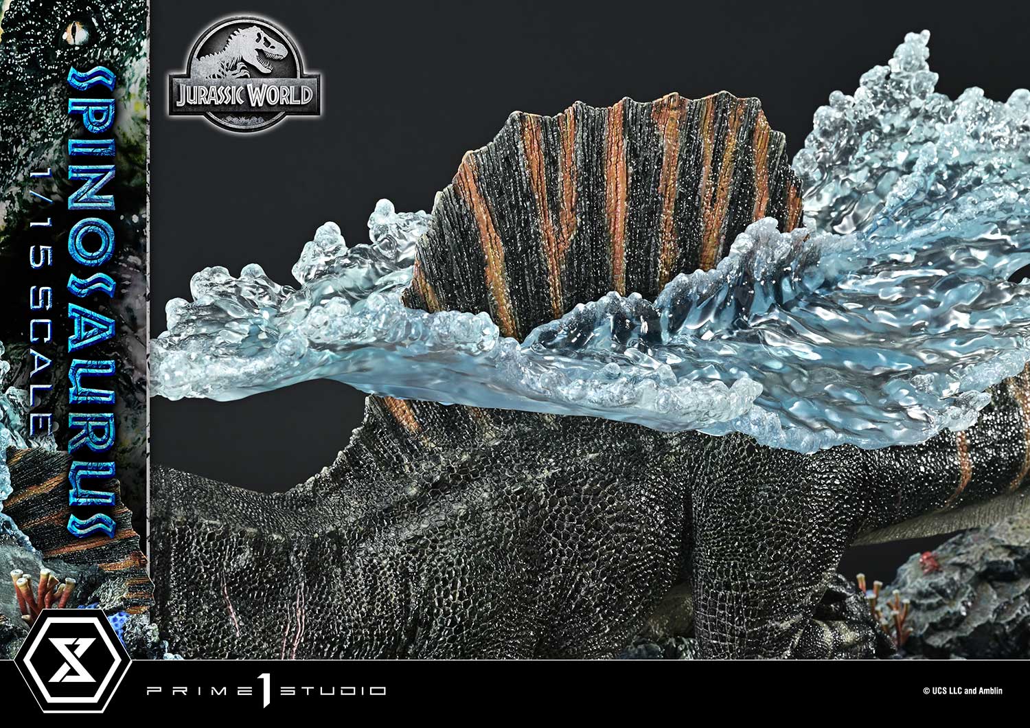 Jurassic World Rebirth Legacy Museum Collection Spinosaurus 1/15 Scale Statue Gallery Image 26
