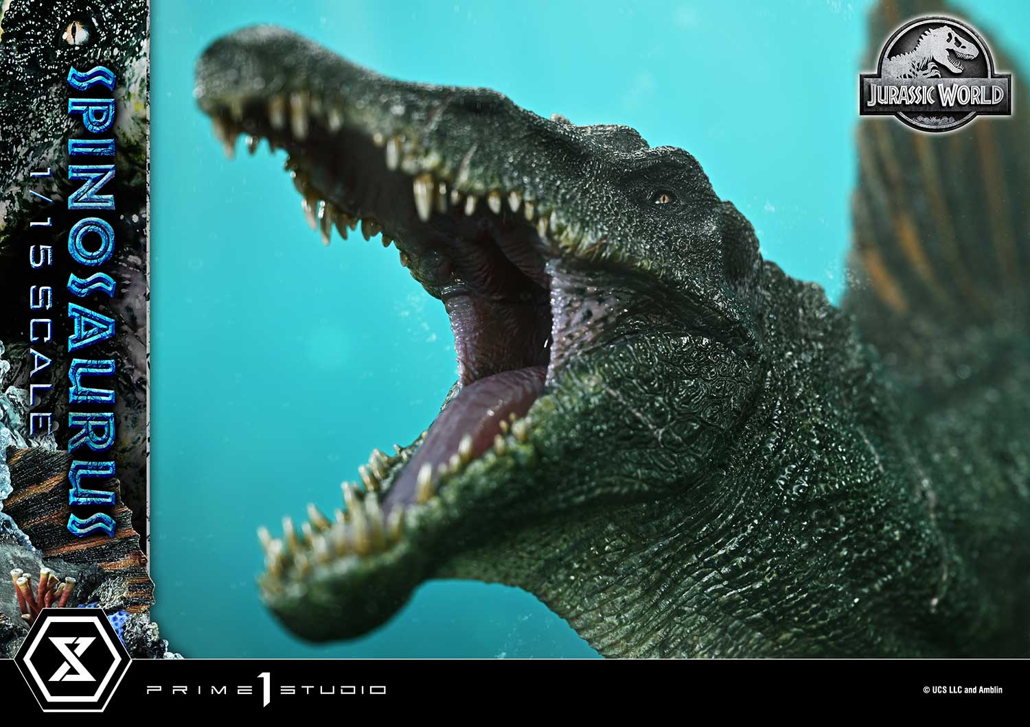 Jurassic World Rebirth Legacy Museum Collection Spinosaurus (Bonus Ver.) 1/15 Scale Limited Edition Statue Gallery Image 14