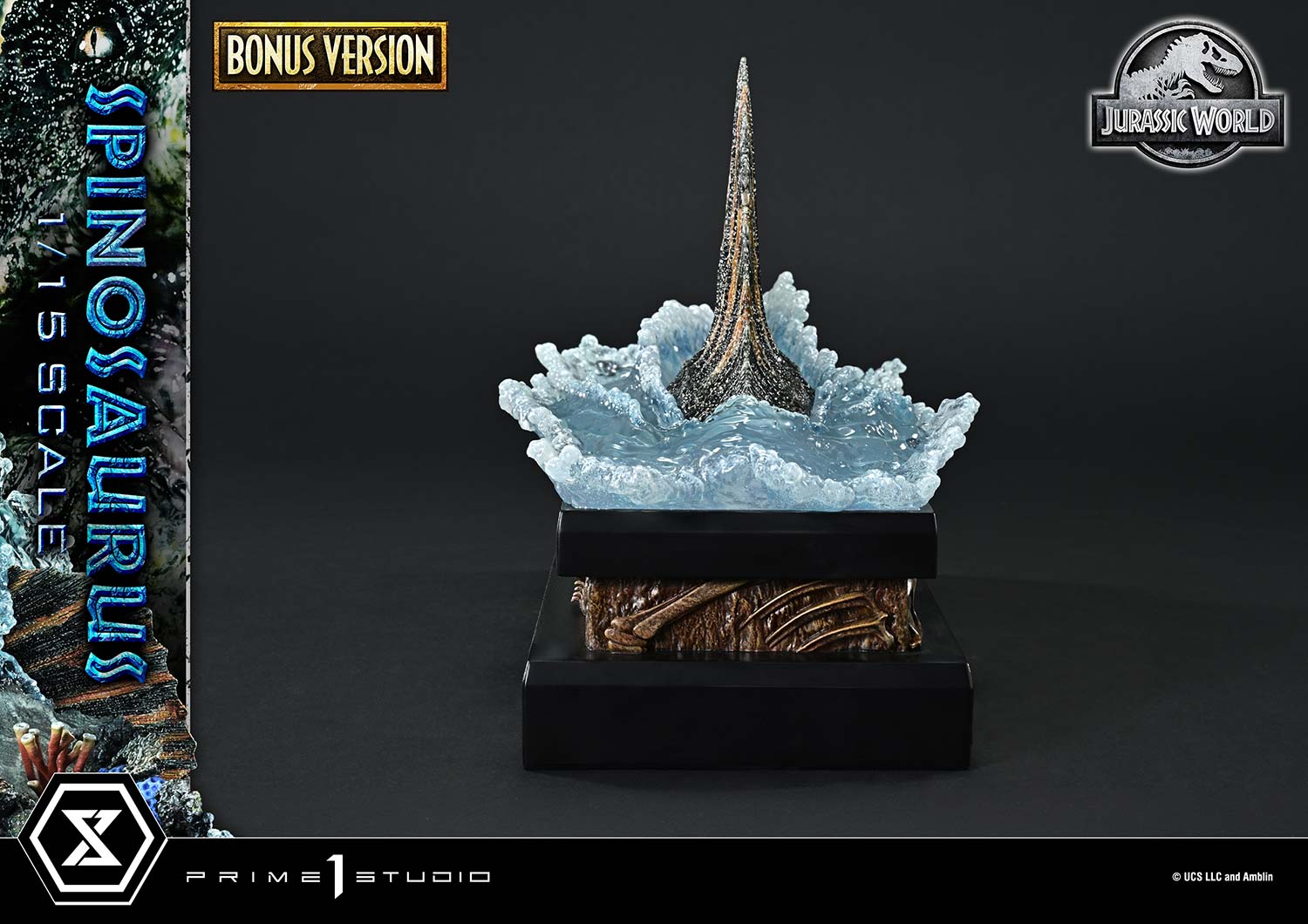 Jurassic World Rebirth Legacy Museum Collection Spinosaurus (Bonus Ver.) 1/15 Scale Limited Edition Statue Gallery Image 29