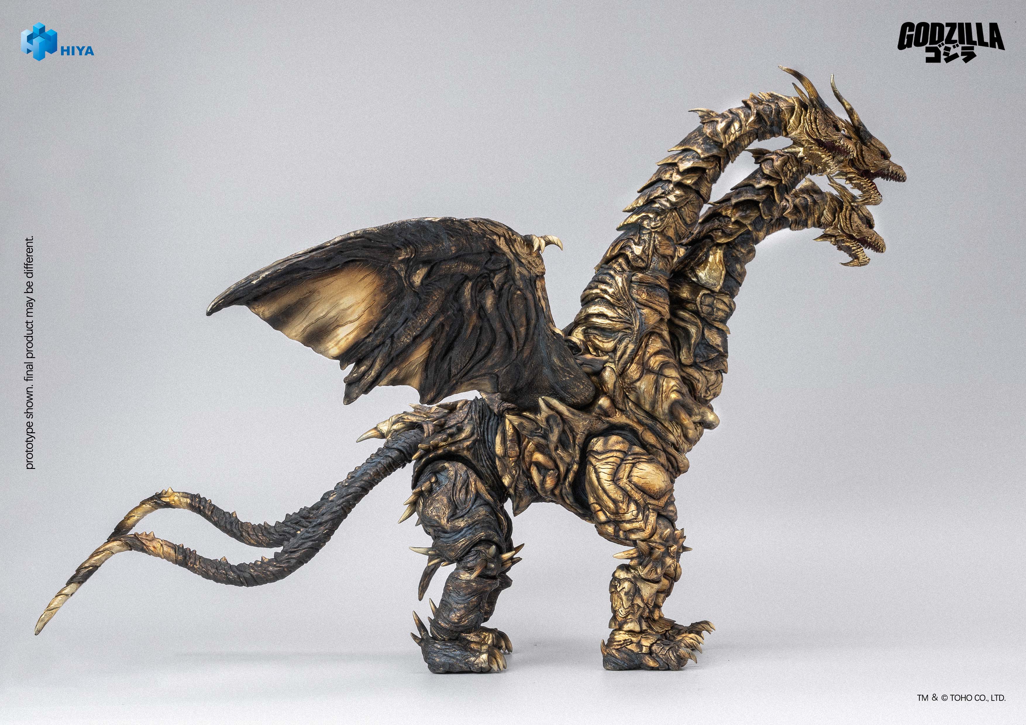 Godzilla: Final Wars (2004) Keizer Ghidorah Action Figure Gallery Image 5