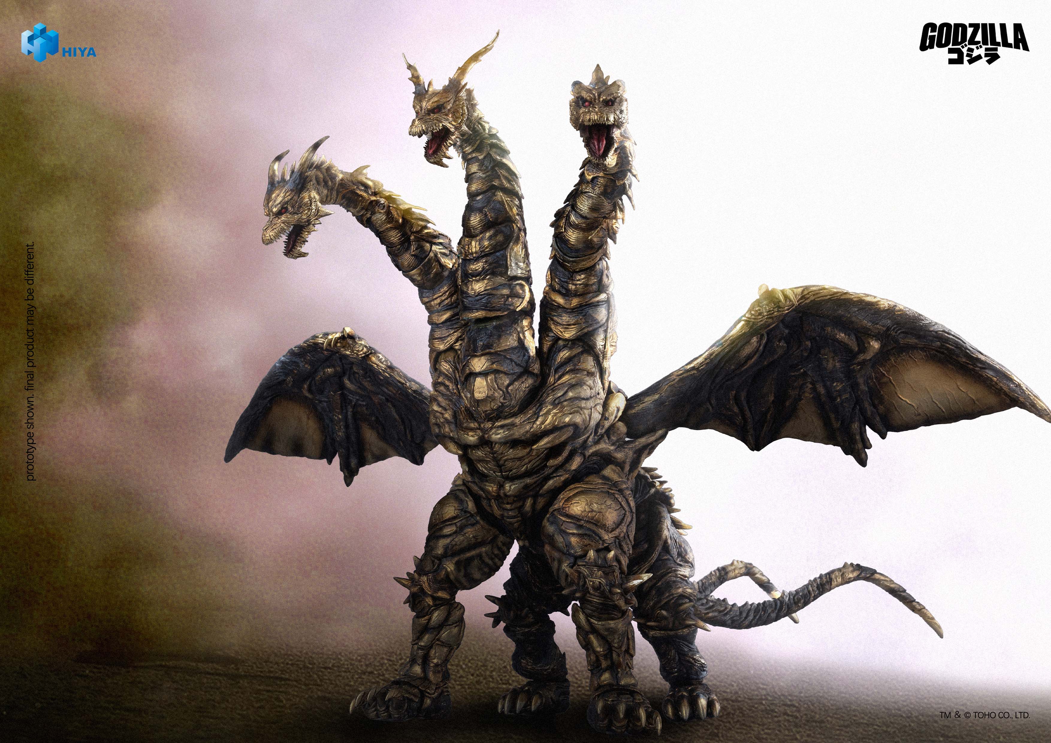 Godzilla: Final Wars (2004) Keizer Ghidorah Action Figure Gallery Image 9