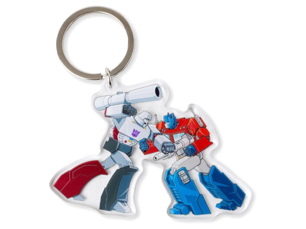 Transformers Optimus & Megatron Acrylic Keychain Gallery Image 1