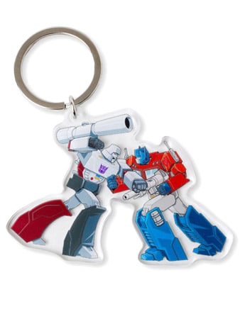 Transformers Optimus & Megatron Acrylic Keychain Gallery Image 2