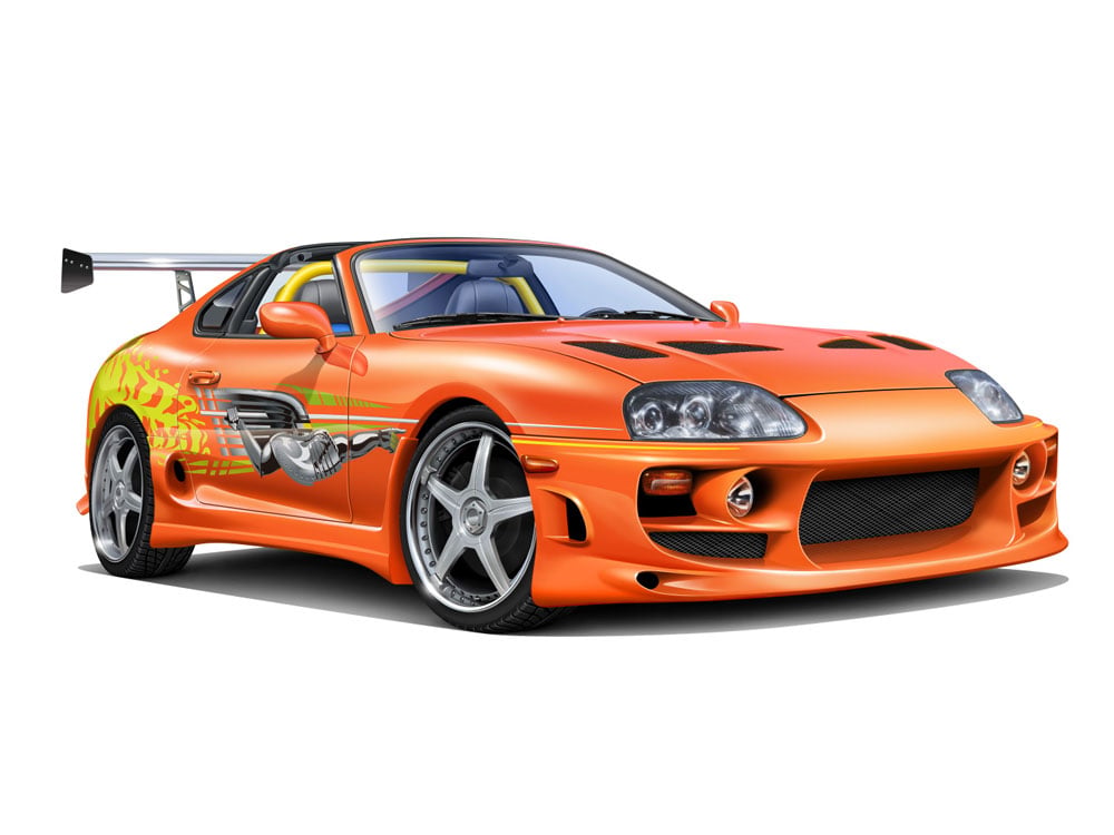 Fast & Furious JZA80 Supra 1/24 Scale Model Kit
