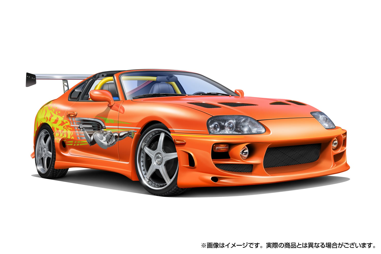 Fast & Furious JZA80 Supra 1/24 Scale Model Kit