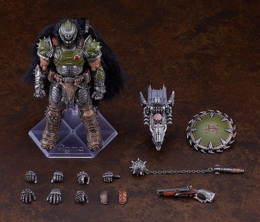 Doom: The Dark Ages figma No.683DX Doom Slayer (DX Edition) Action Figure Gallery Image 10