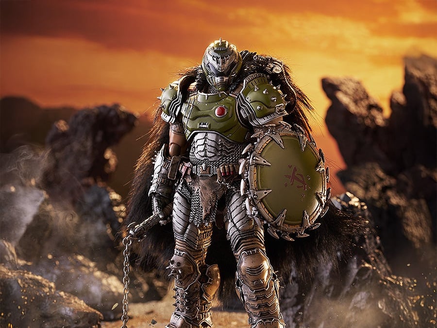 Doom: The Dark Ages figma No.683DX Doom Slayer (DX Edition) Action Figure Gallery Image 1
