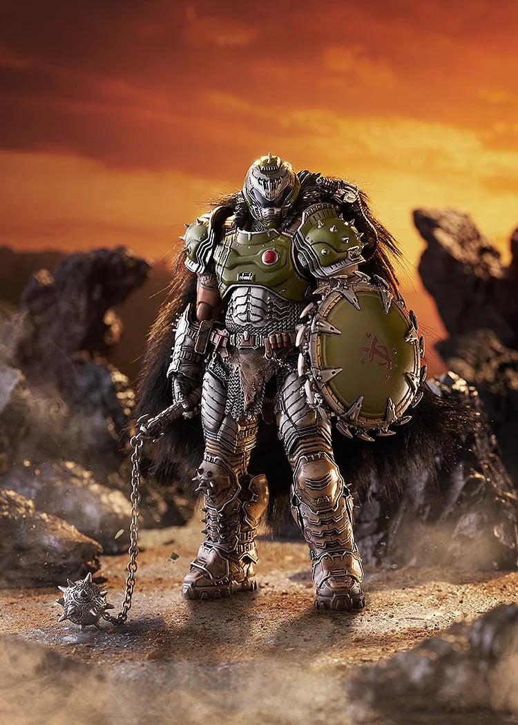 Doom: The Dark Ages figma No.683DX Doom Slayer (DX Edition) Action Figure Gallery Image 4