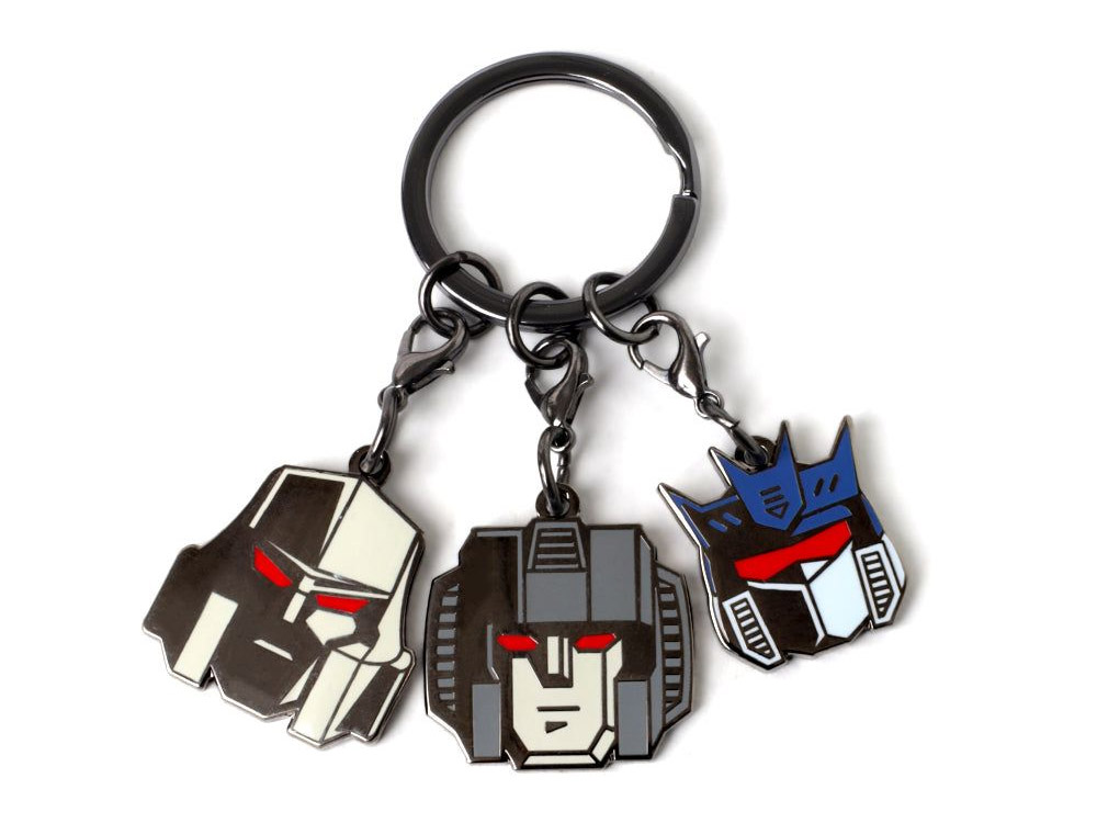 Transformers Decepticon Heads Keychain Gallery Image 1