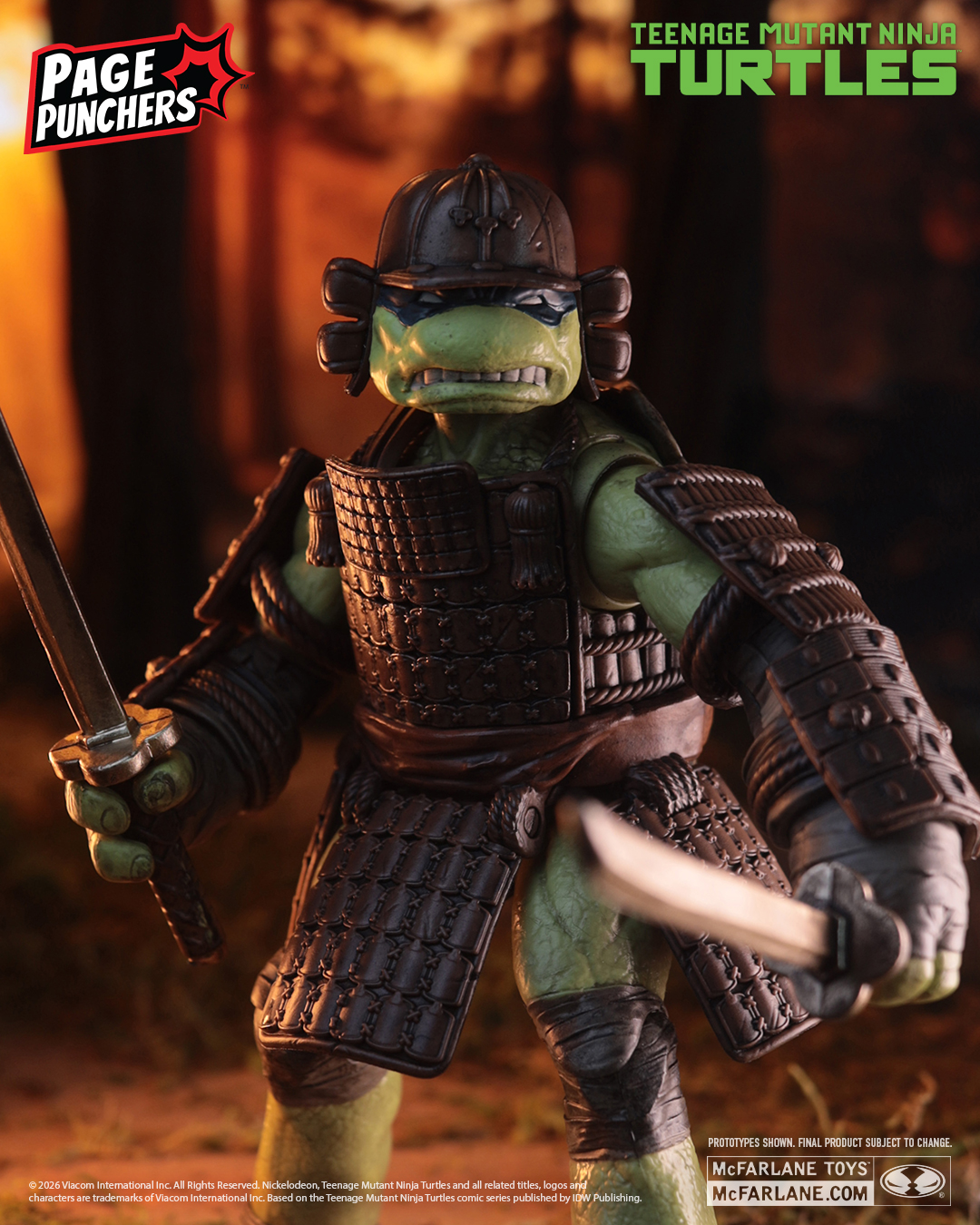 額装TIDE Mutant Ninja Turtles いでたつひろ 真作 Teenage Mutant Ninja Turtles: Turtles in Time Page Punchers