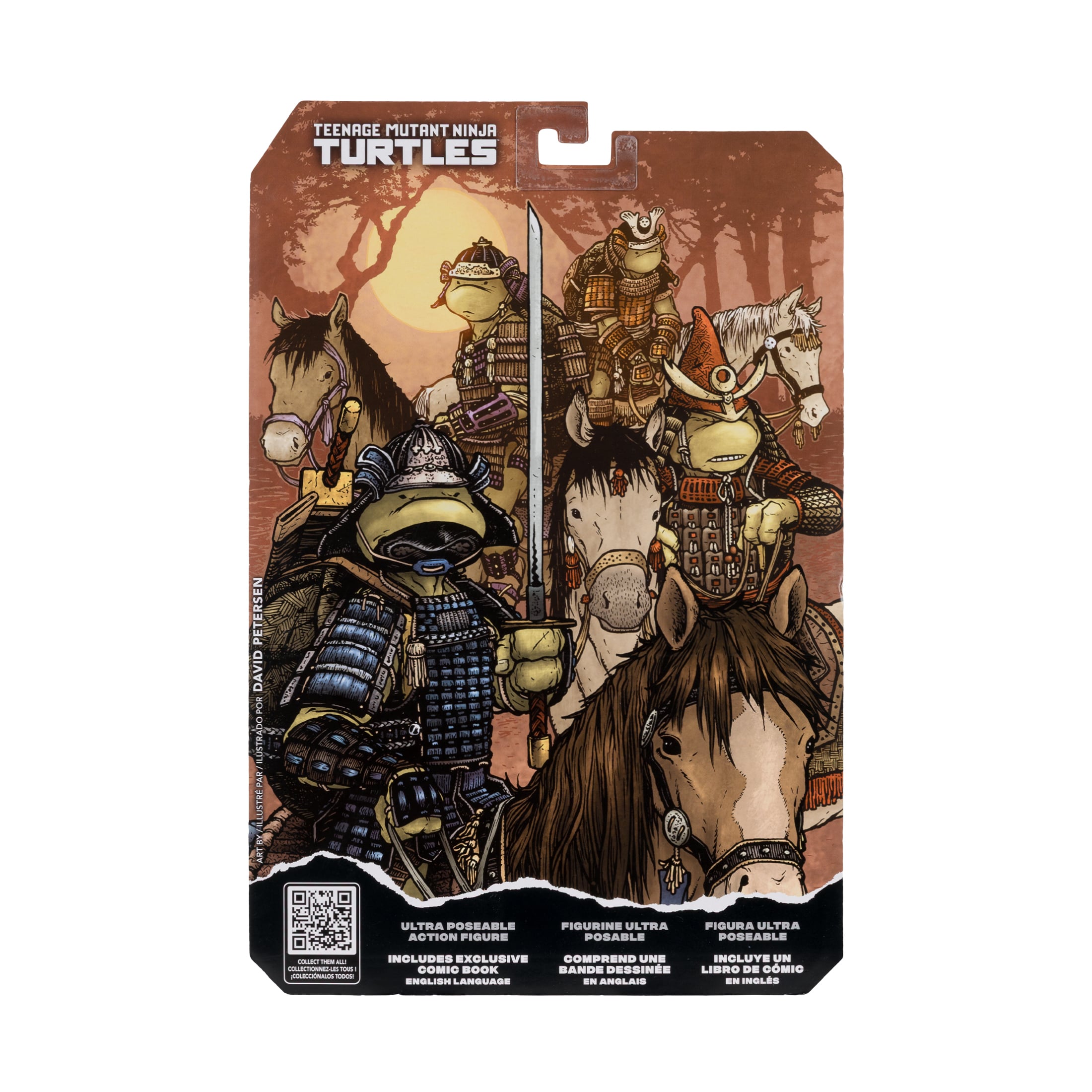 Teenage Mutant Ninja Turtles: Turtles in Time Page Punchers Leonardo 5" Action Figure with Comic Gallery Image 13
