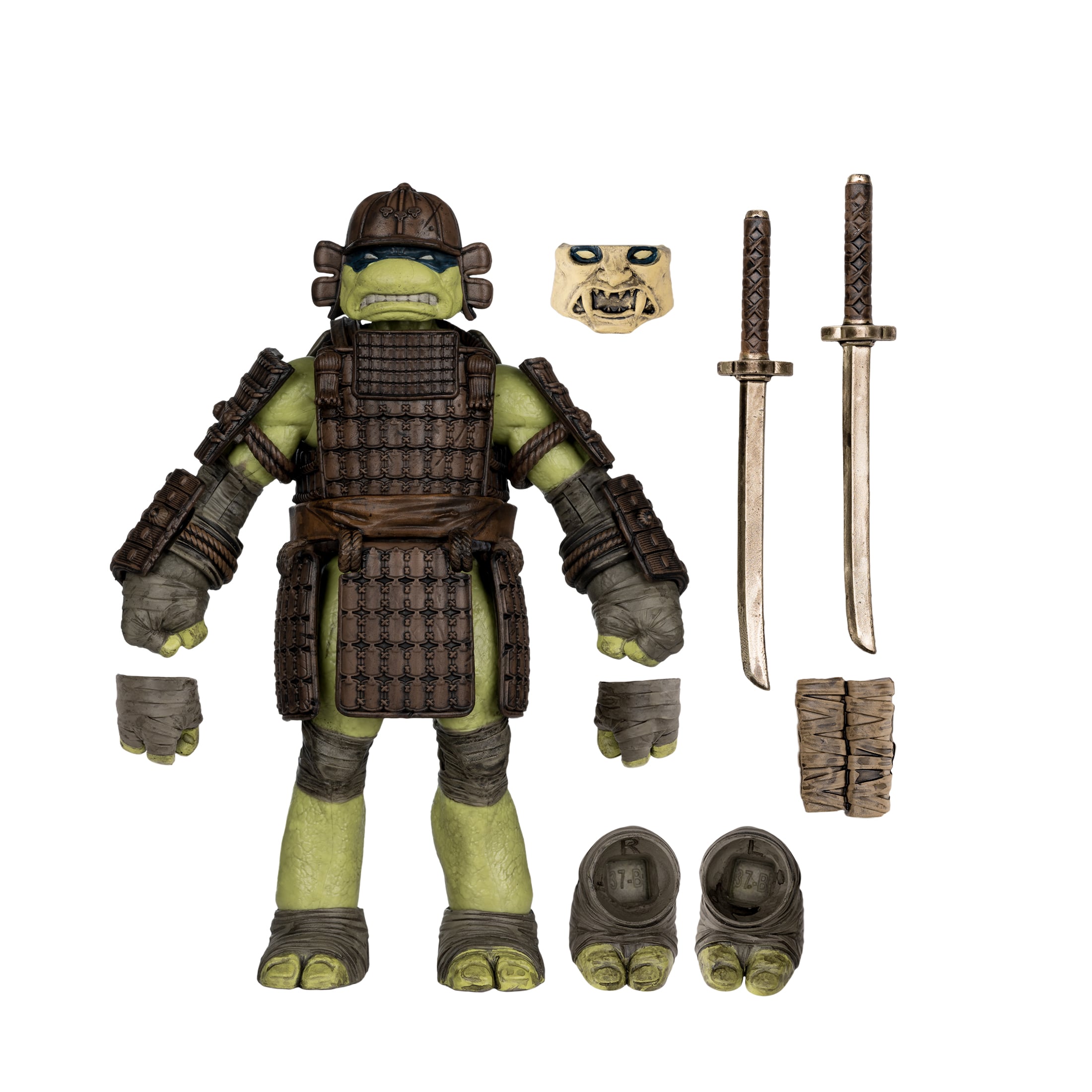 Teenage Mutant Ninja Turtles: Turtles in Time Page Punchers Leonardo 5" Action Figure with Comic Gallery Image 9