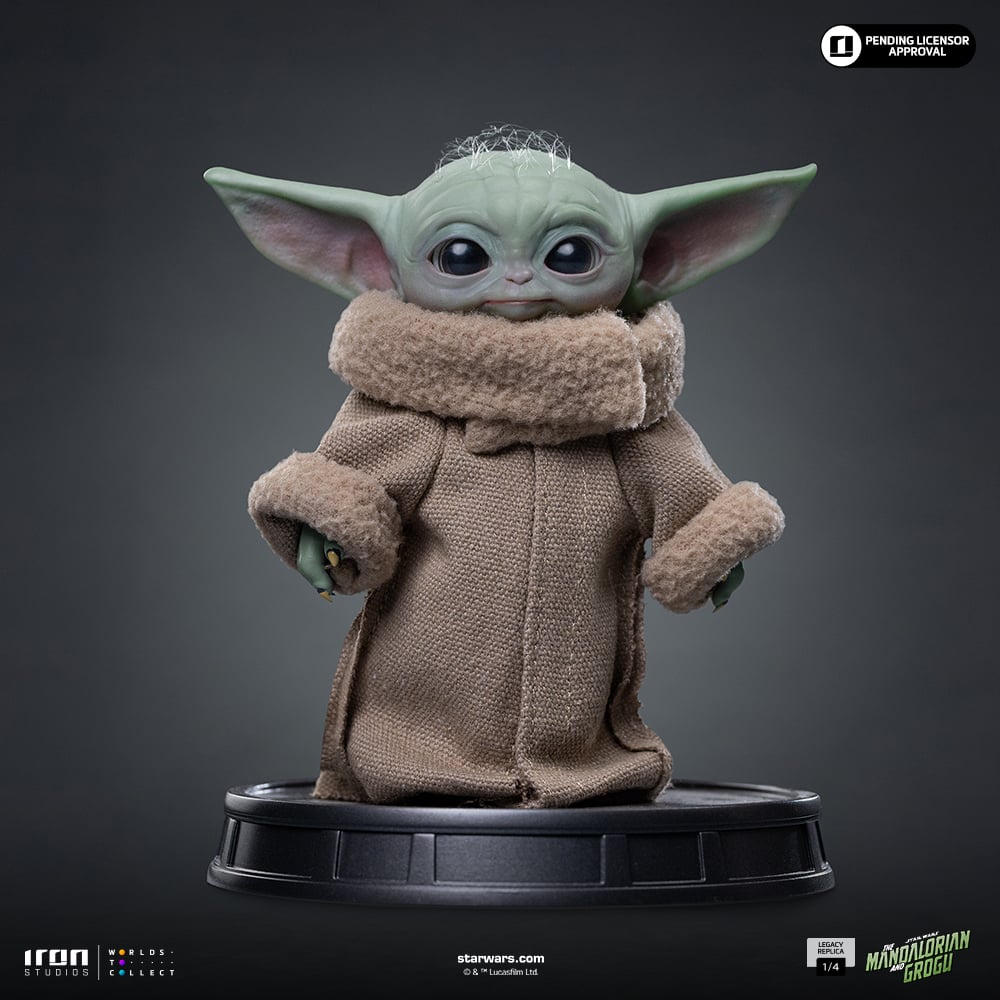 Star Wars: The Mandalorian & Grogu Legacy Replica Grogu Always Curious 1/4 Scale Statue Gallery Image 3