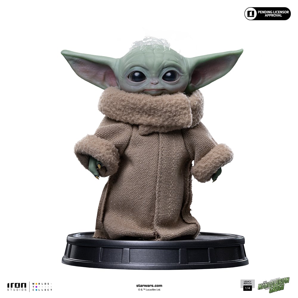 Star Wars: The Mandalorian & Grogu Legacy Replica Grogu Always Curious 1/4 Scale Statue Gallery Image 5