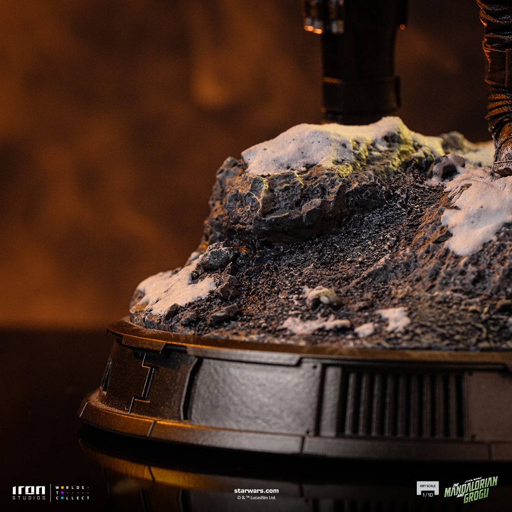 Star Wars: The Mandalorian & Grogu The Mandalorian & Grogu 1/10 Art Scale Statue Gallery Image 16