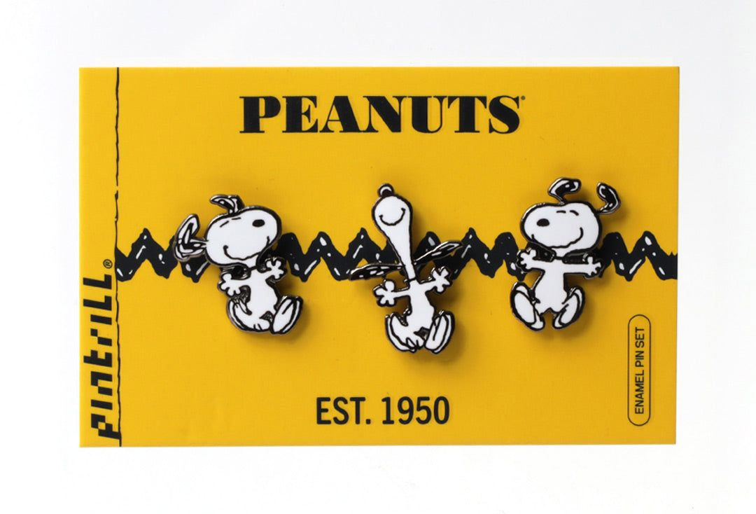 Peanuts Dancing Snoopy Pin Set Gallery Image 3
