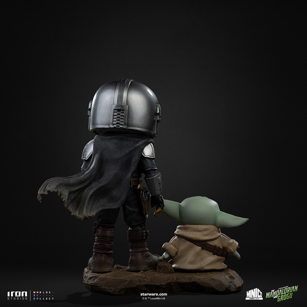 Star Wars: The Mandalorian & Grogu MiniCo The Mandalorian & Grogu Figure Gallery Image 6