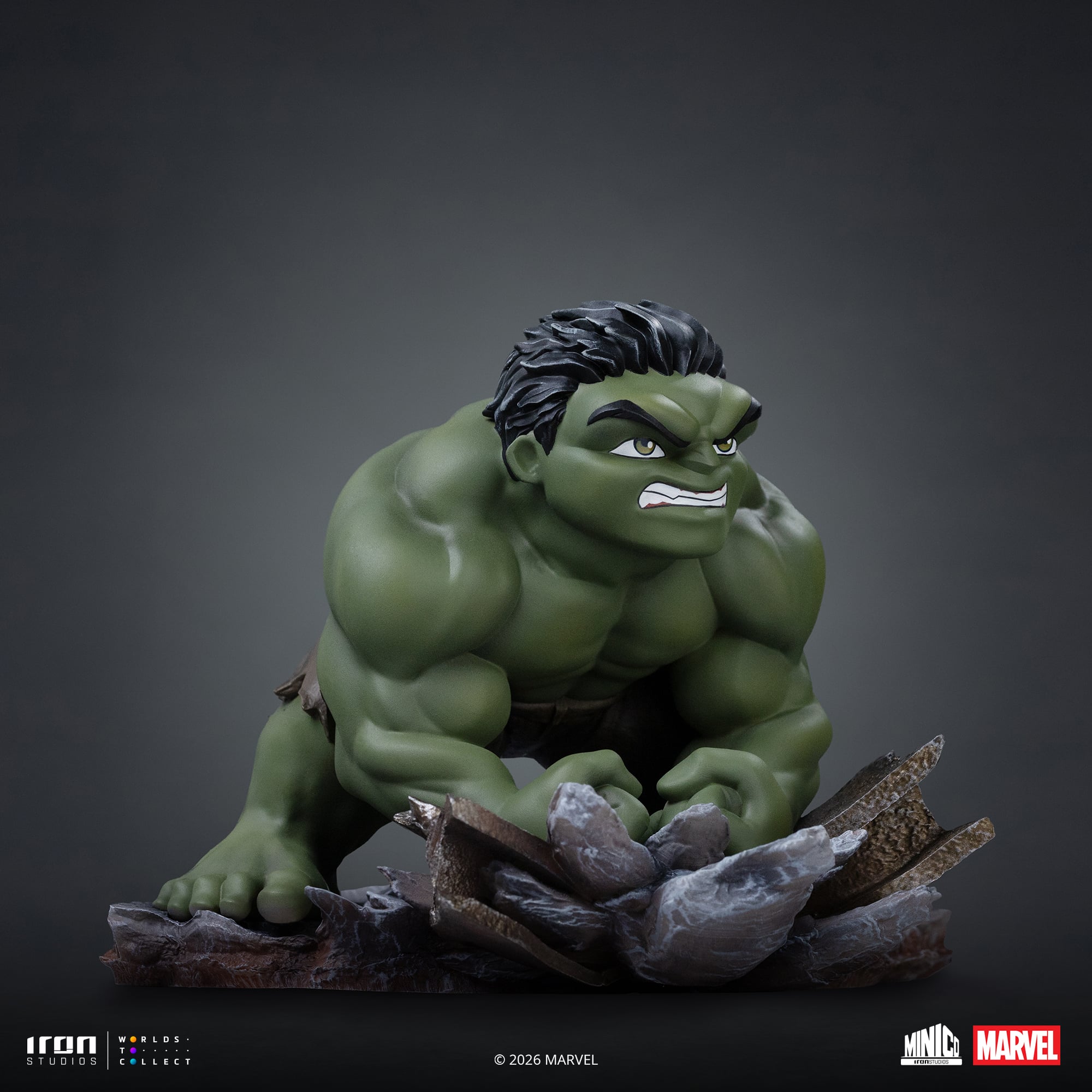 Spider-Man: Brand New Day MiniCo Hulk Figure Gallery Image 3