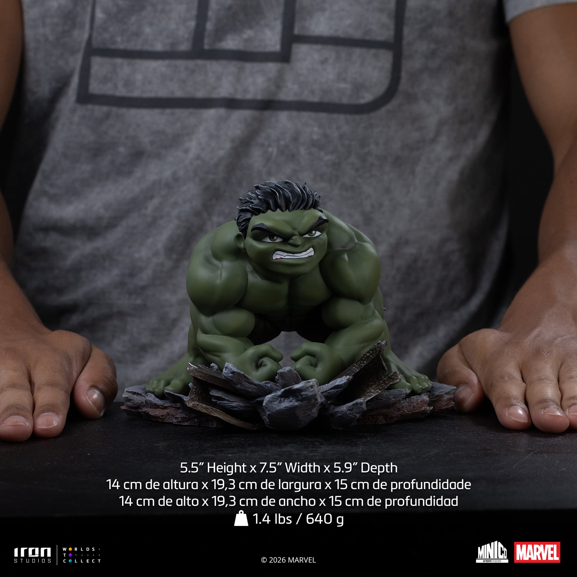 Spider-Man: Brand New Day MiniCo Hulk Figure Gallery Image 7