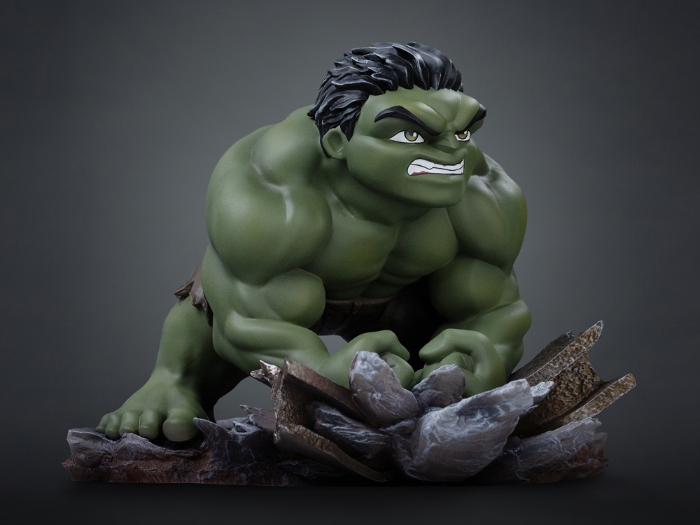 Spider-Man: Brand New Day MiniCo Hulk Figure Gallery Image 1
