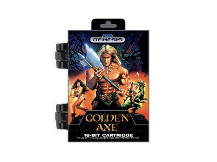 Sega Genesis Golden Axe Box Hinged Pin