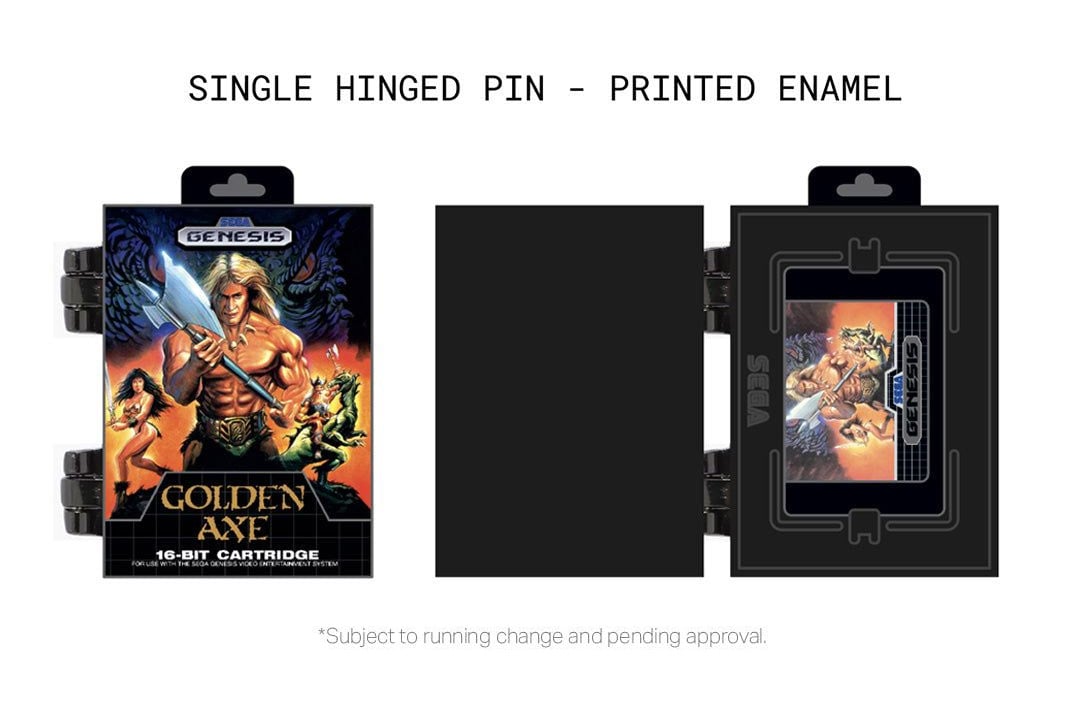 激貴重！GENESIS TIMEKILLERS ソフトのみ 海外購入品 SEGA Sega Genesis Golden Axe Box Hinged Pin
