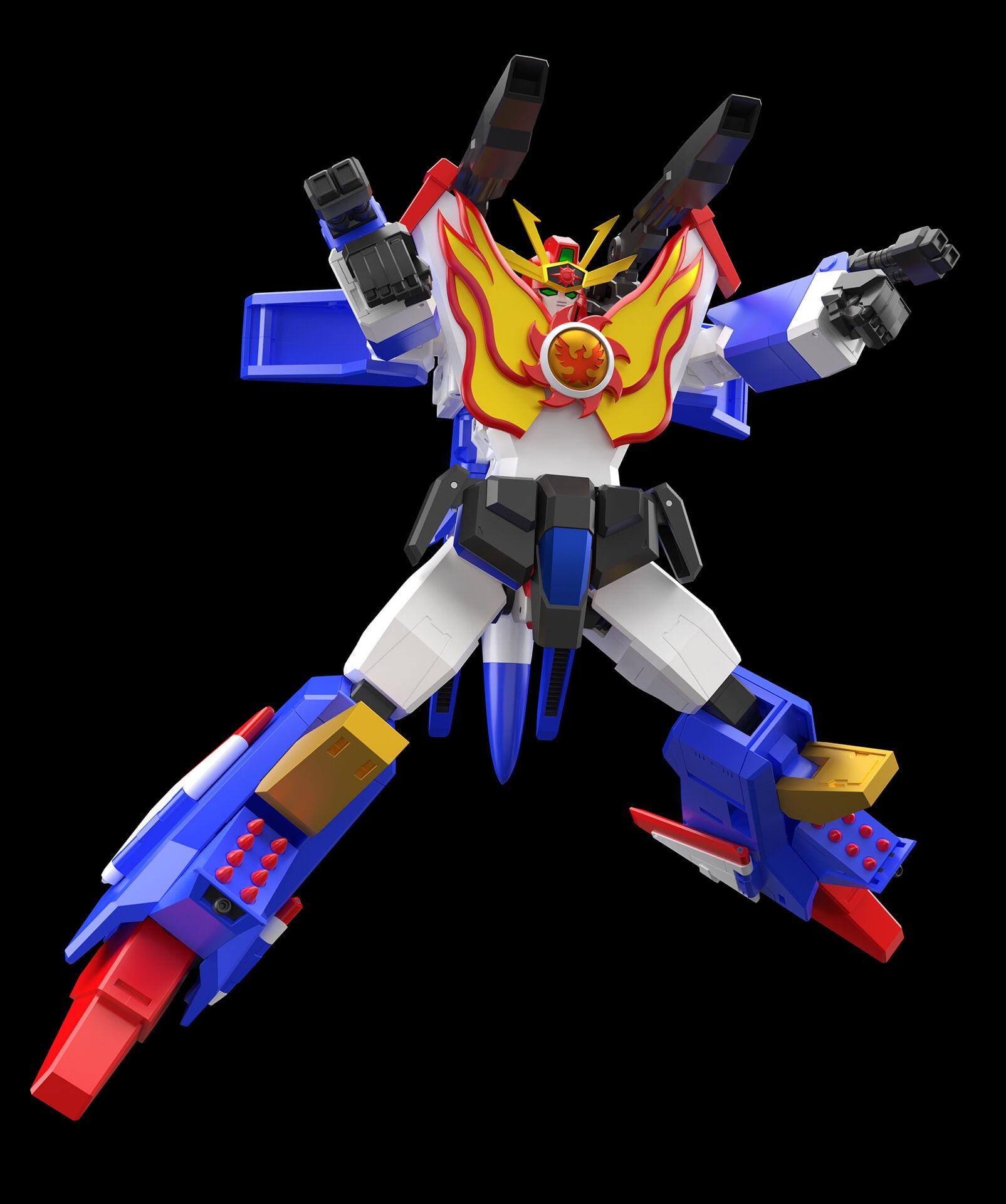 The Brave Fighter of Sun Fighbird THE GATTAI Fighbird Action Figure (Reissue) Gallery Image 8