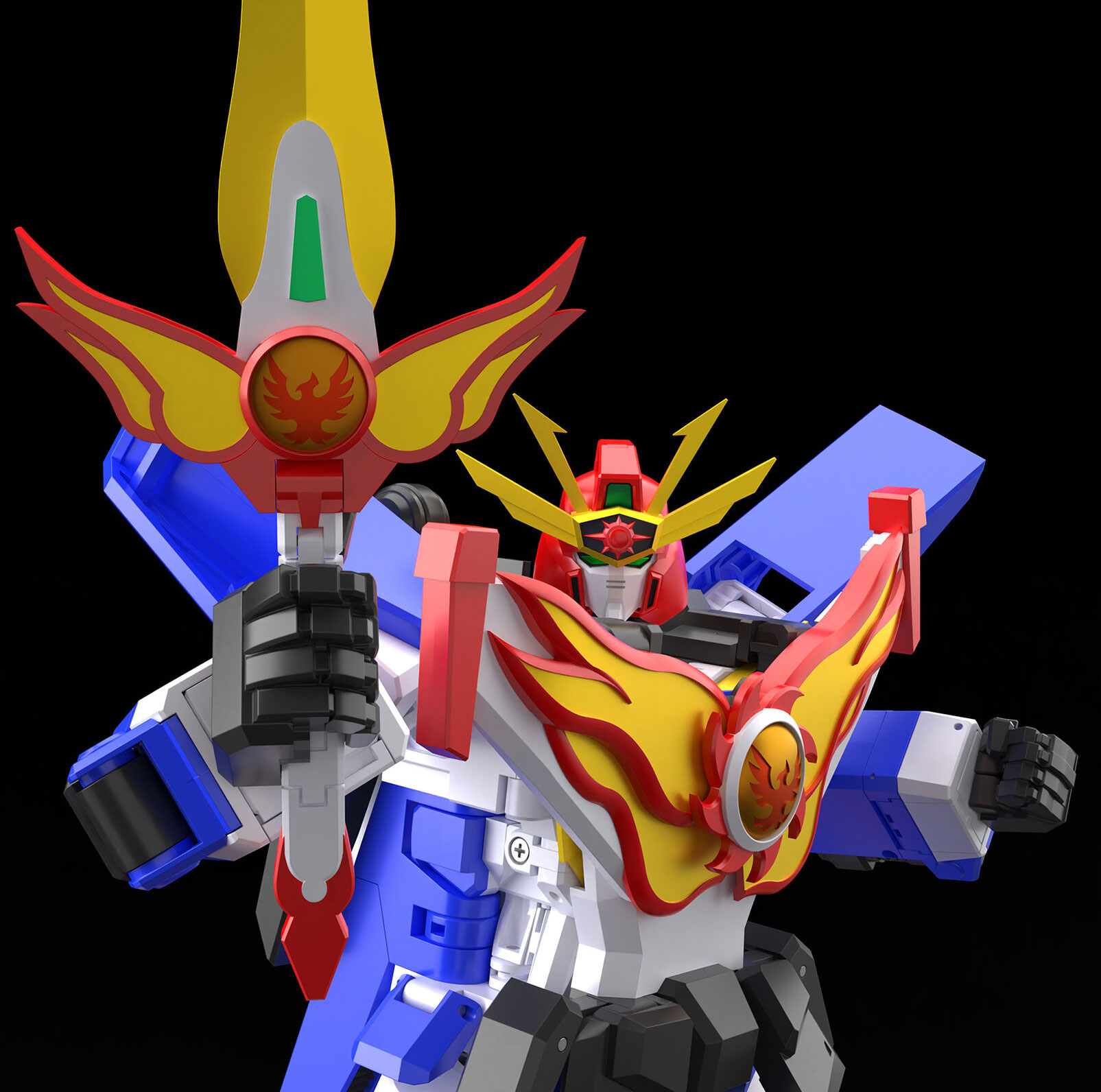 The Brave Fighter of Sun Fighbird THE GATTAI Fighbird Action Figure (Reissue) Gallery Image 10