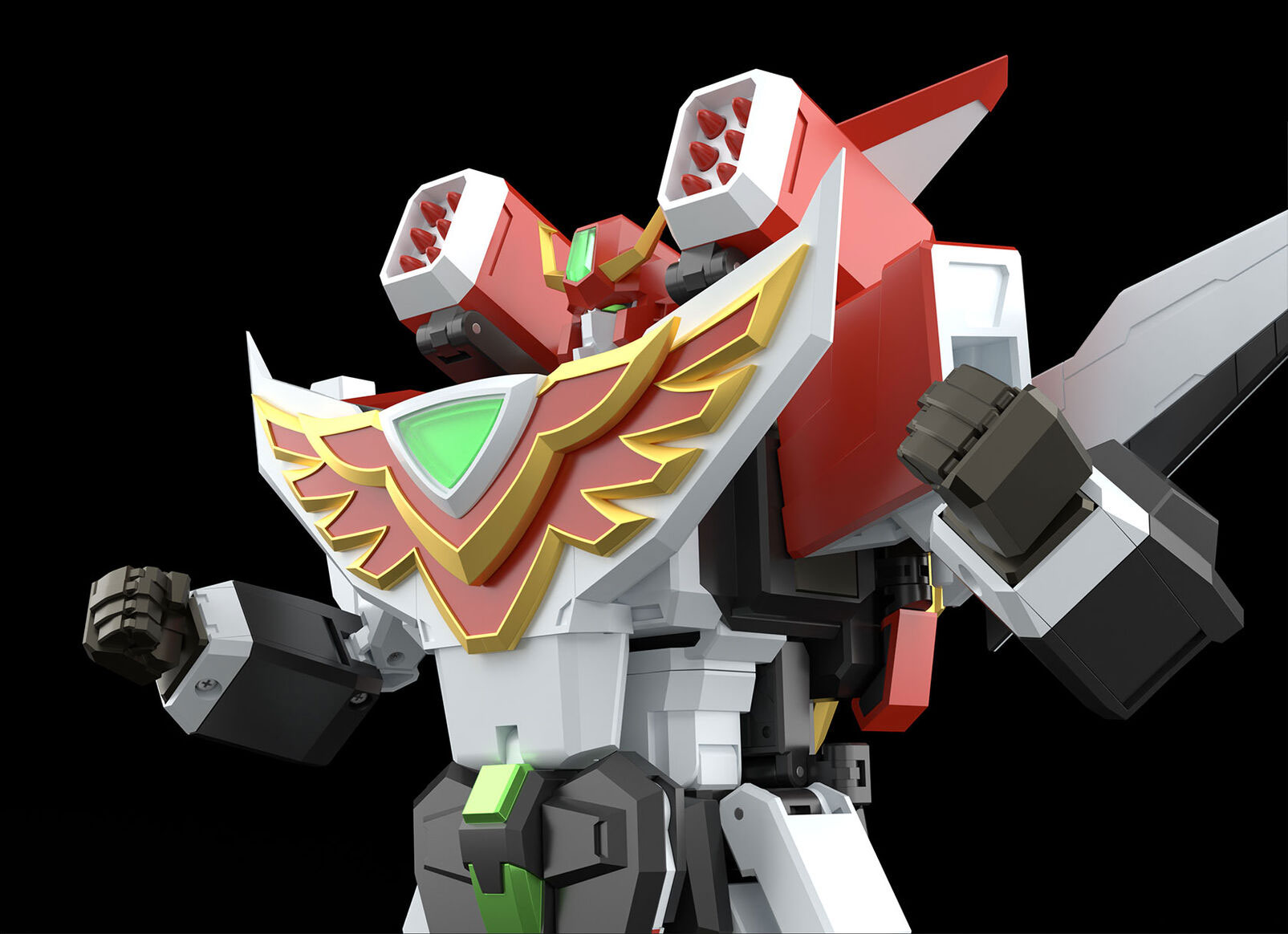 The Brave Fighter of Sun Fighbird THE GATTAI Granbird Action Figure (Reissue) Gallery Image 8