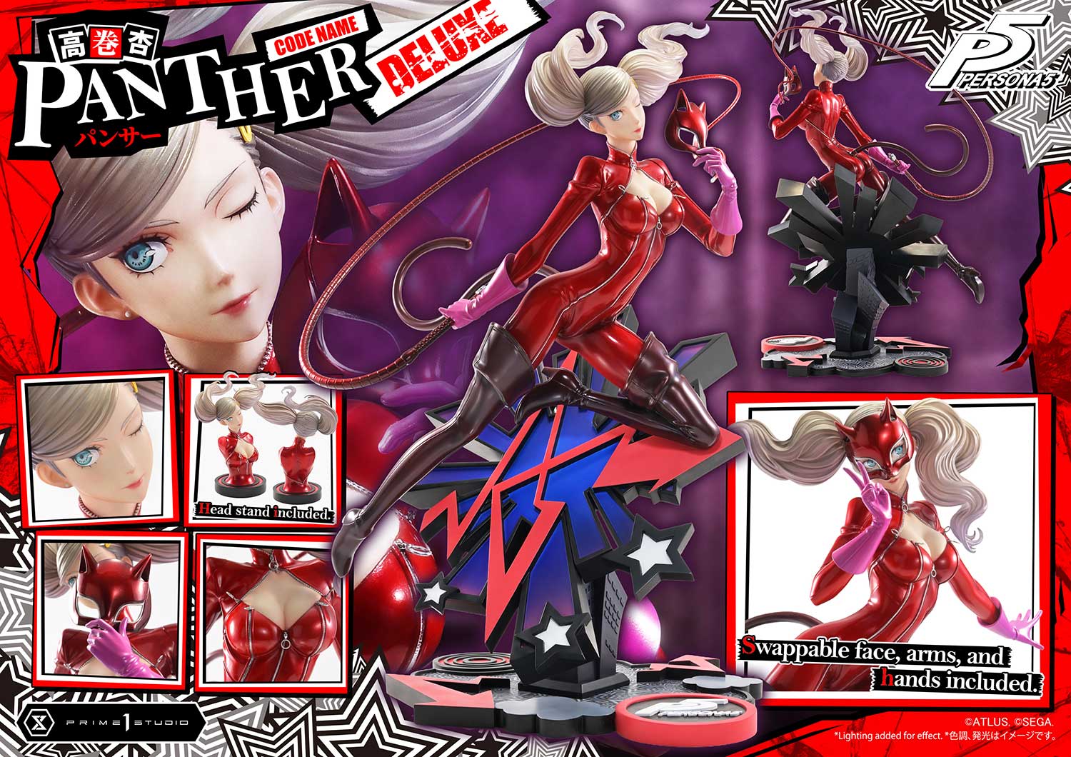 Persona 5 Premium Masterline Ann Takamaki "Panther" (Deluxe Bonus Ver.) 1/4 Scale Limited Edition Statue Gallery Image 45