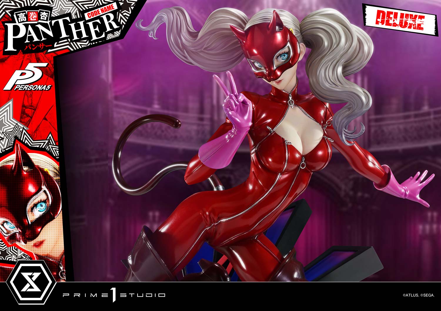 Persona 5 Premium Masterline Ann Takamaki "Panther" (Deluxe Bonus Ver.) 1/4 Scale Limited Edition Statue Gallery Image 7