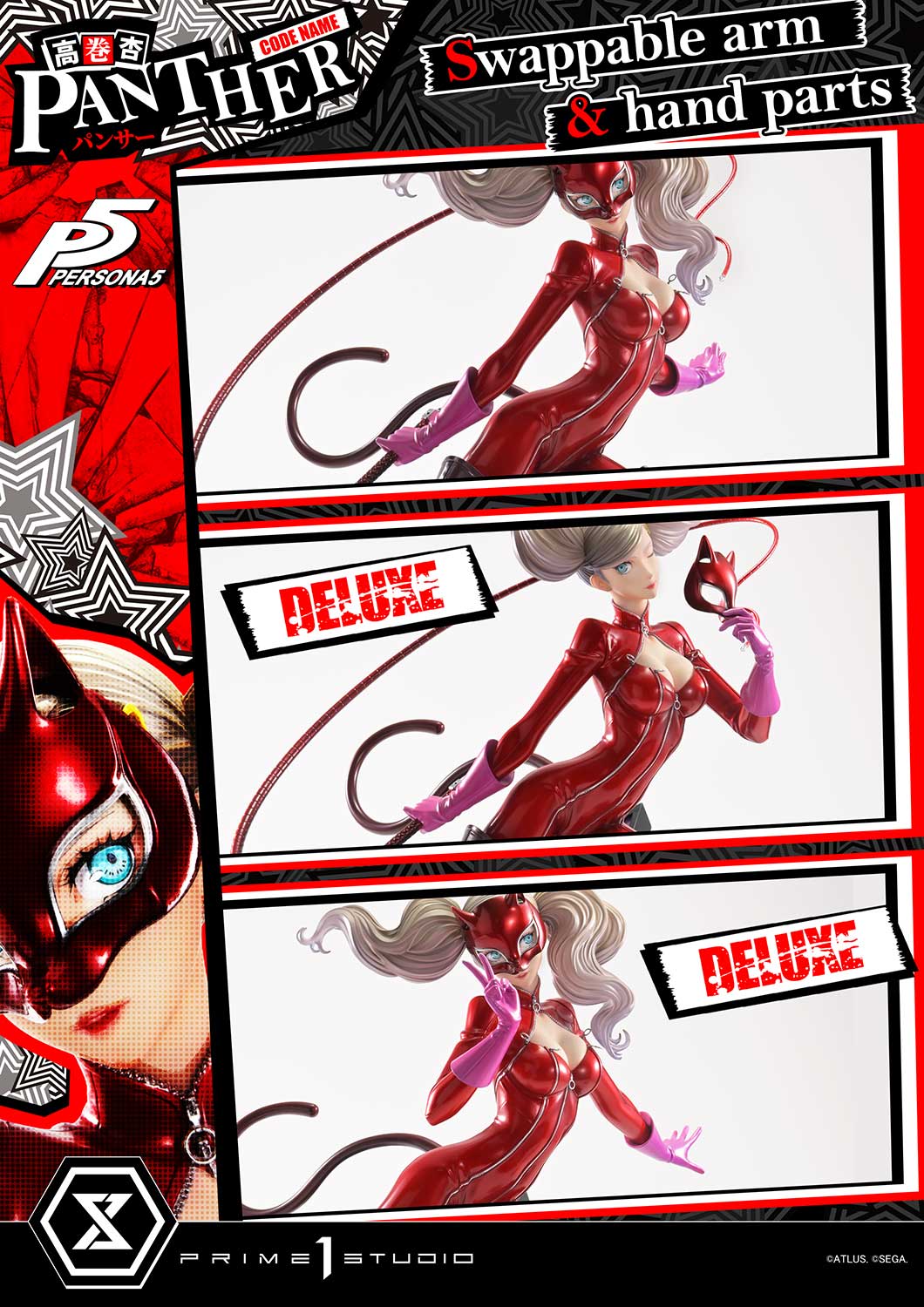 Persona 5 Premium Masterline Ann Takamaki "Panther" (Deluxe Bonus Ver.) 1/4 Scale Limited Edition Statue Gallery Image 43