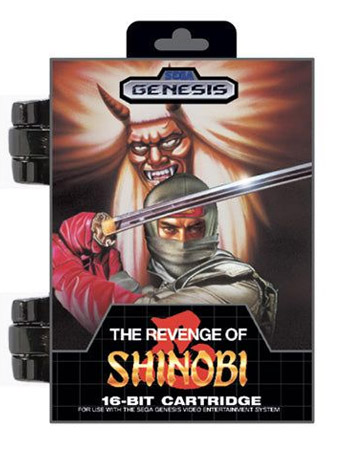 Sega Genesis The Revenge of Shinobi Box Hinged Pin Gallery Image 2