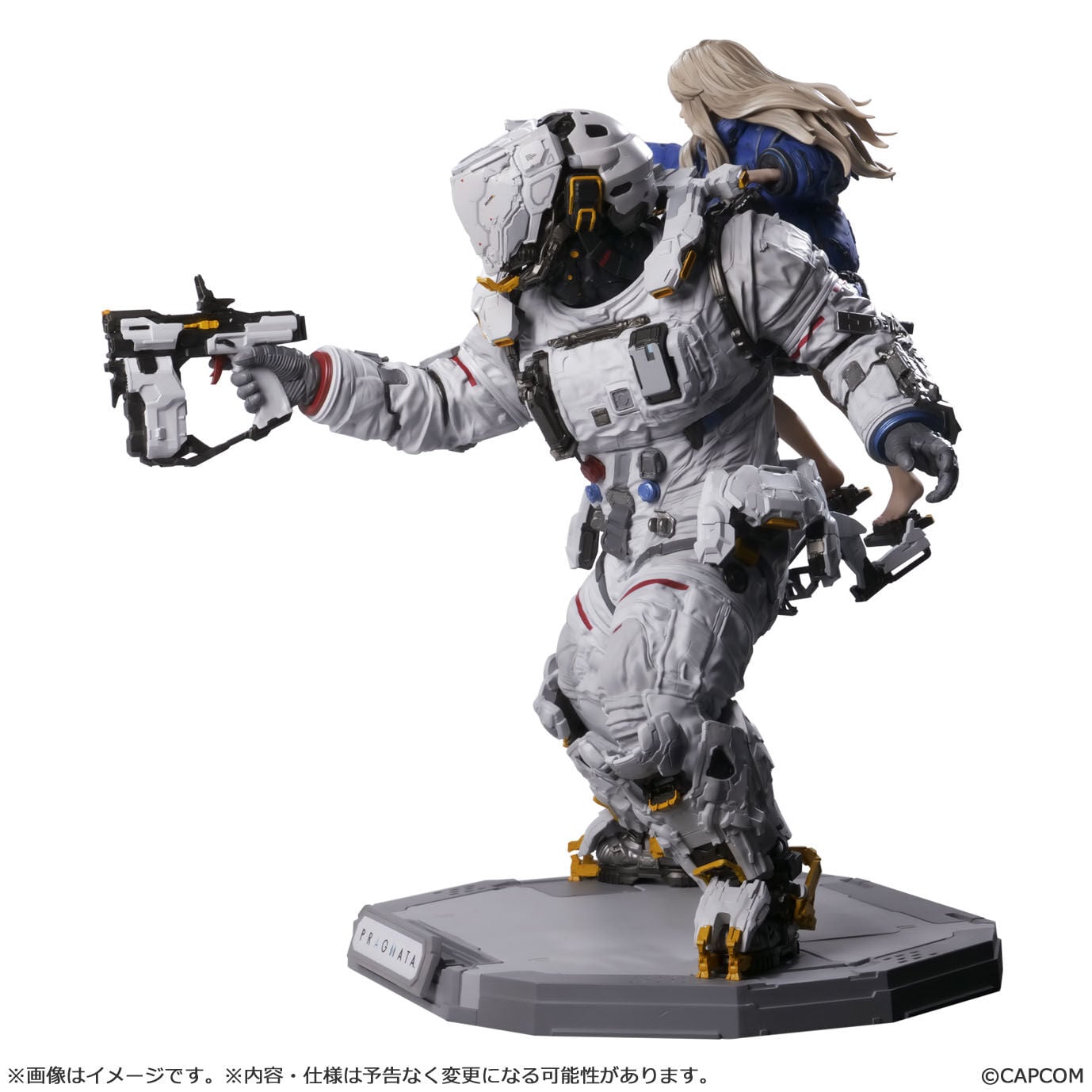 Pragmata Capcom Figure Builder Creator's Model Hugh & Diana 1/7 Scale Figure Gallery Image 4
