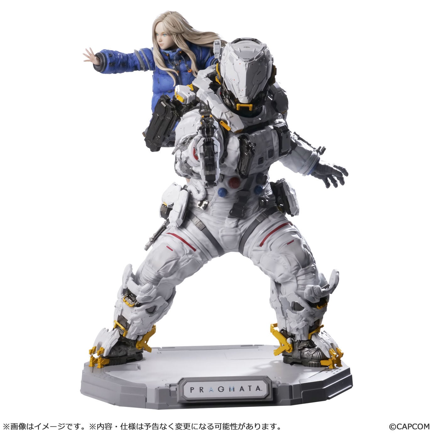 Pragmata Capcom Figure Builder Creator's Model Hugh & Diana 1/7 Scale Figure Gallery Image 7