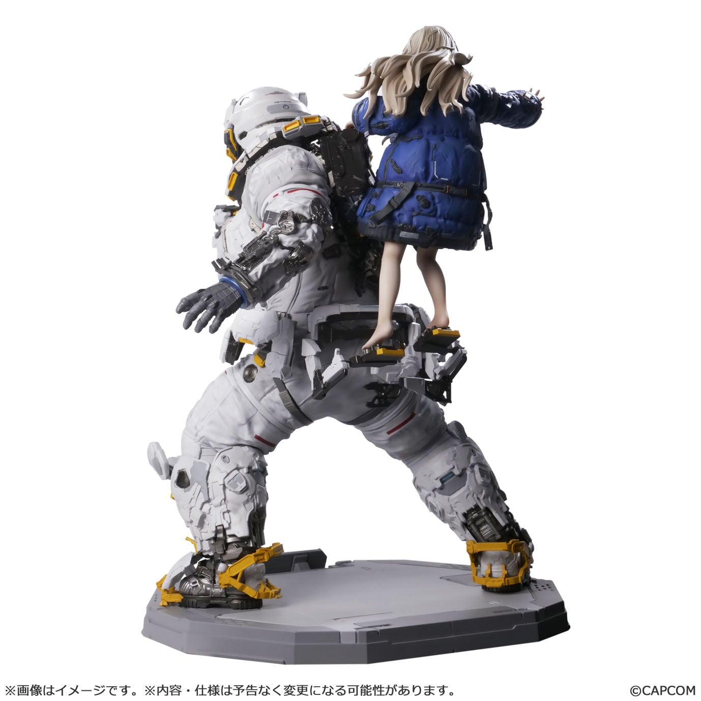 Pragmata Capcom Figure Builder Creator's Model Hugh & Diana 1/7 Scale Figure Gallery Image 5
