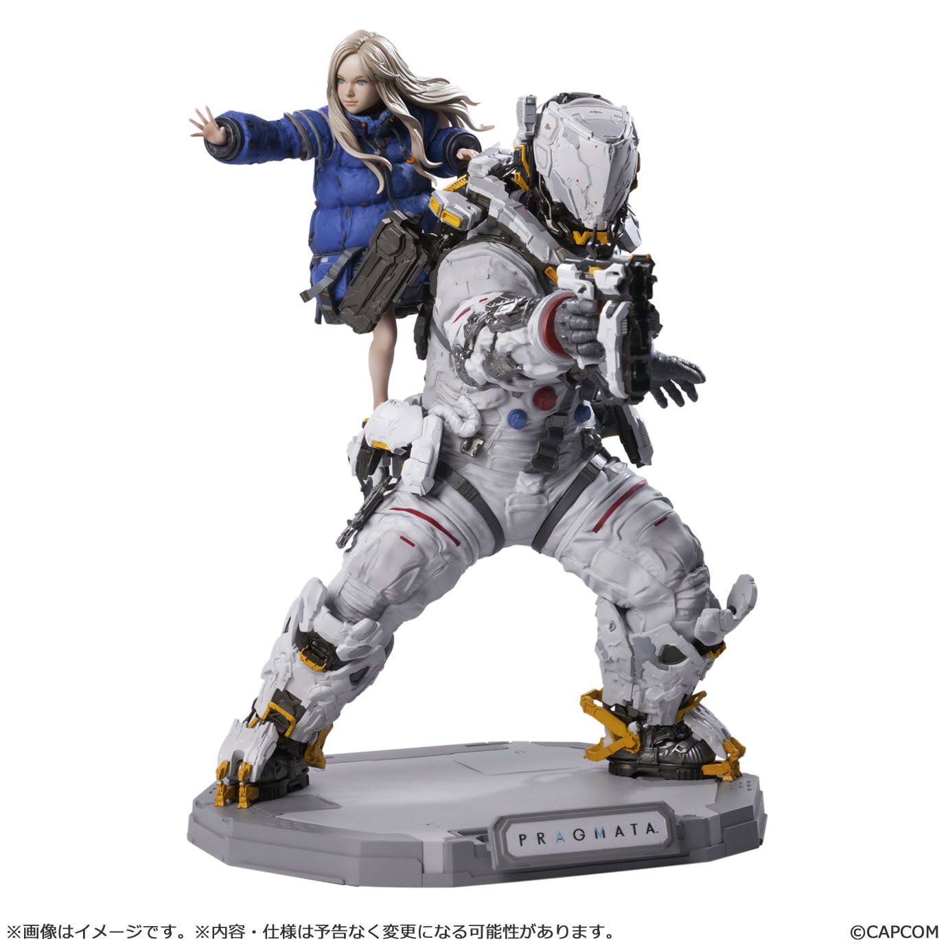 Pragmata Capcom Figure Builder Creator's Model Hugh & Diana 1/7 Scale Figure Gallery Image 3
