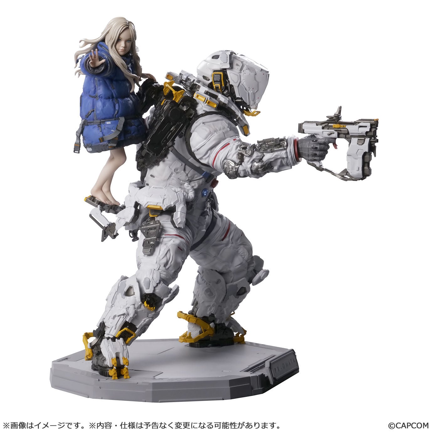 Pragmata Capcom Figure Builder Creator's Model Hugh & Diana 1/7 Scale Figure Gallery Image 6