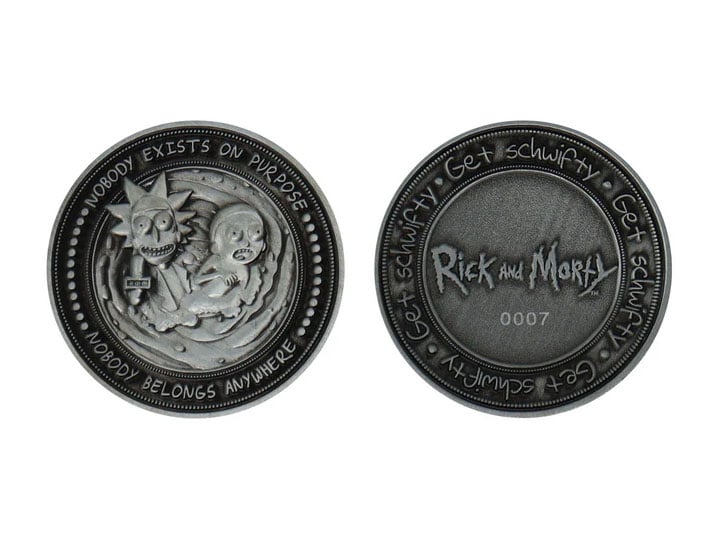 Rick and Morty Limited Edition Collectible Coin Gallery Image 1