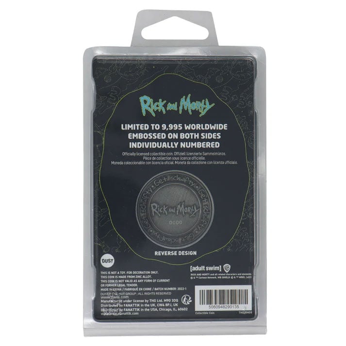 Rick and Morty Limited Edition Collectible Coin Gallery Image 5