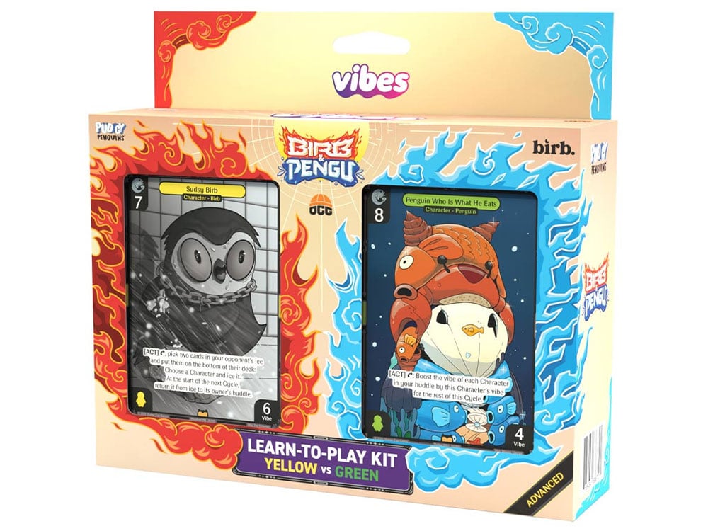 Vibes Trading Card Game Birb & Pengu 1st Edition Advanced Starter Deck